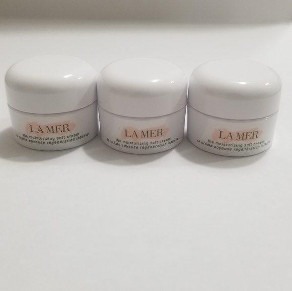 La Mer Moisturizing Soft Cream 3.5 ML SET OF 3! - Picture 3 of 3